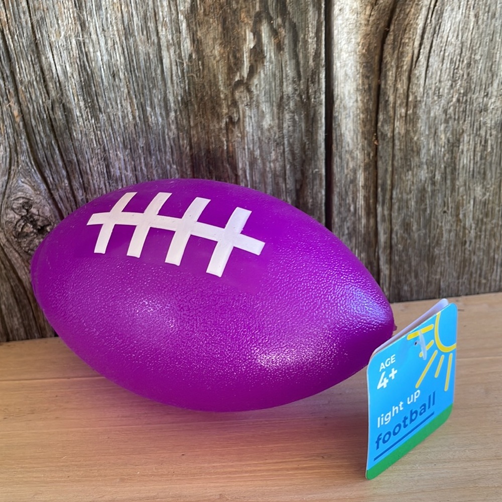 NWT Purple Light Up 🏈💜Super Grip Football - Picture 3 of 7